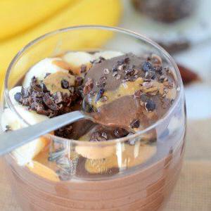 Stukkerige Apie Smoothie Bak 4 Maer Sjokolade Chunky Monkey Smoothie Bak - Vegan