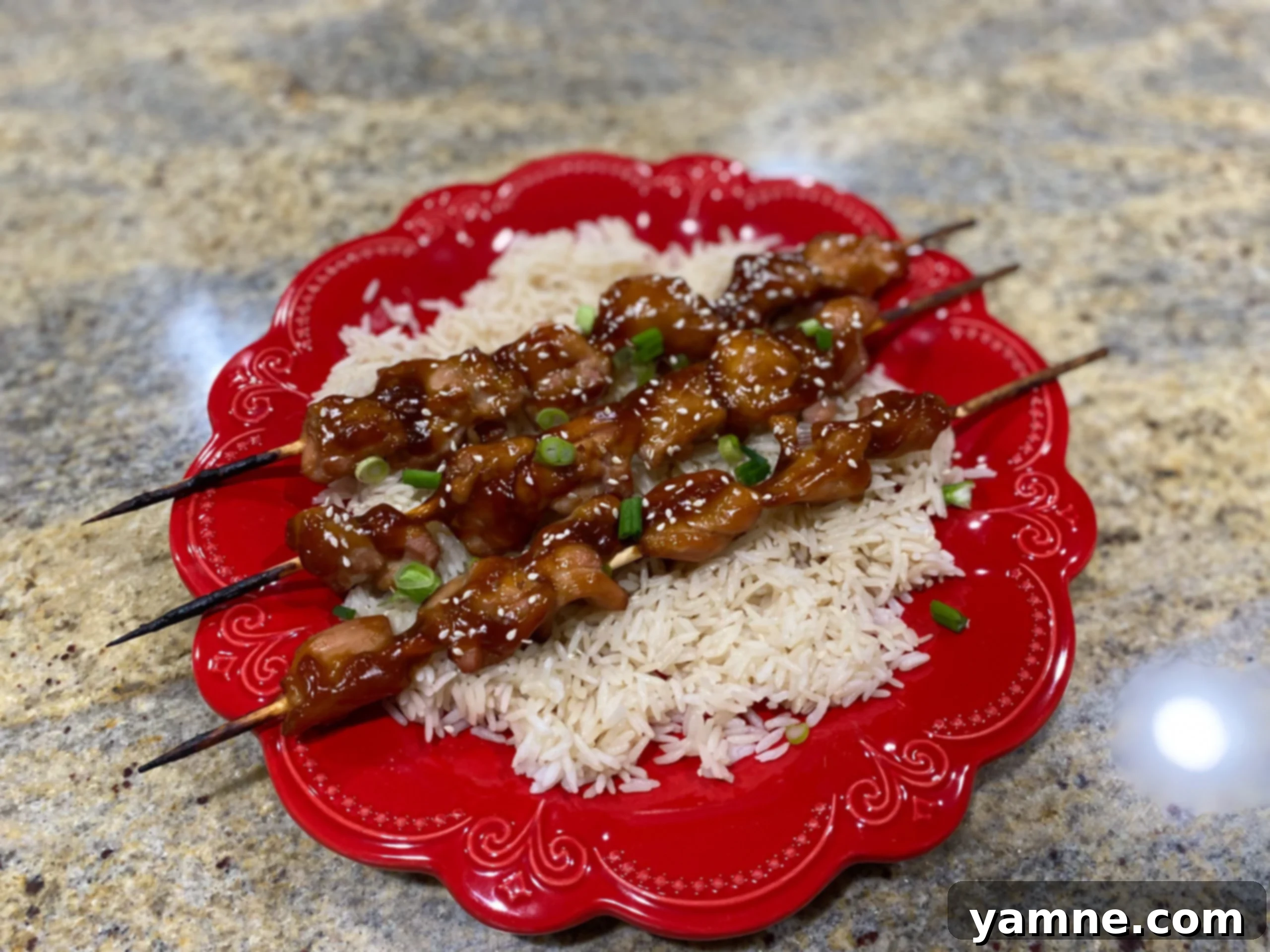 Sweet and Savory Teriyaki Chicken Skewers 1 featured 10108