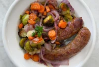One-Pan Sweet Italian Sausage and Veggies