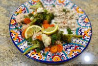 One Pan Roasted Chicken and Veggies