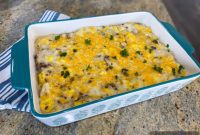 Hearty Sausage and Grits Breakfast Bake