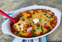 Fiesta Chicken and Rice Casserole