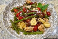 Sun-dried Tomato Pesto Chicken Tortellini Delight