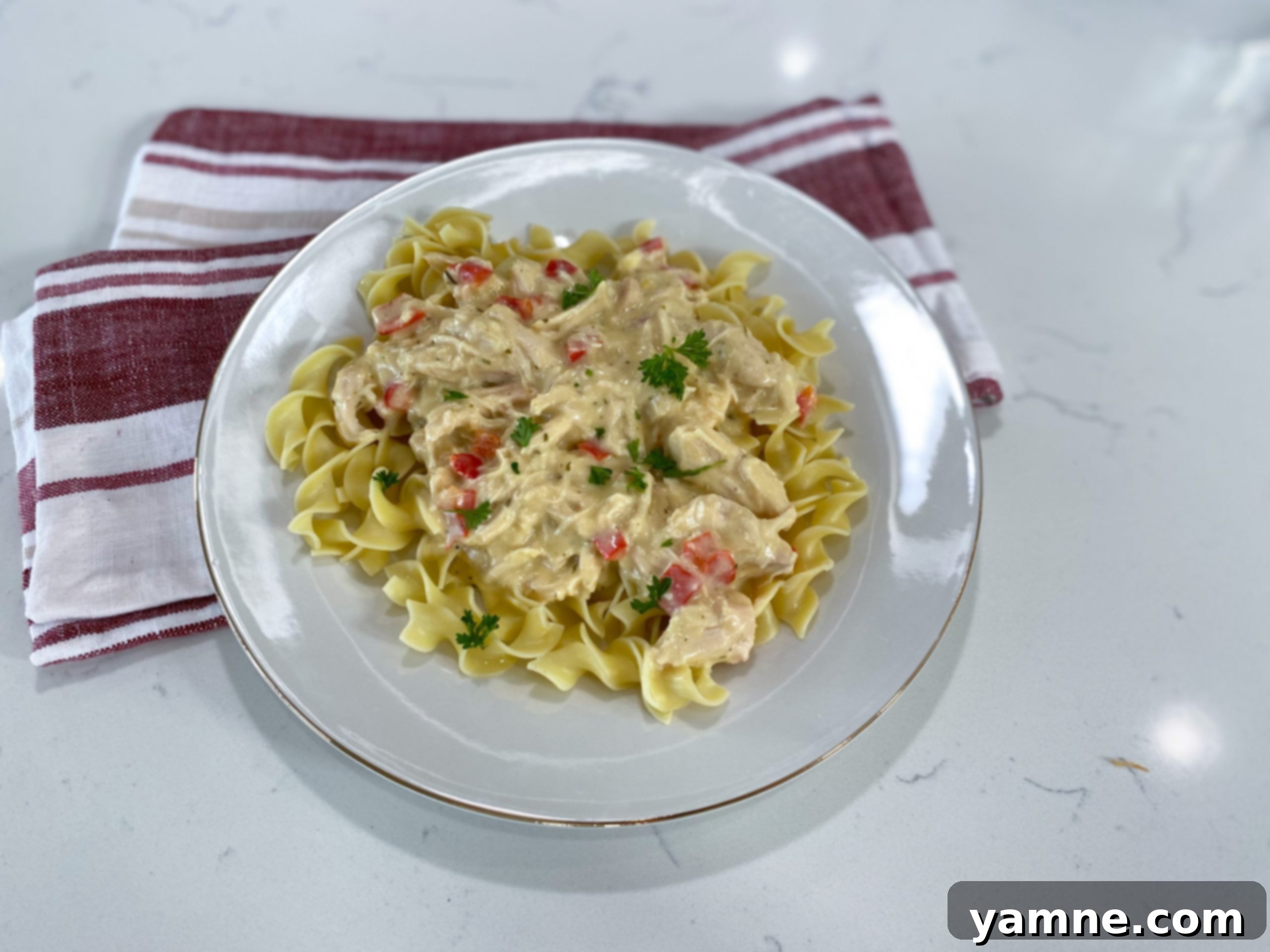 Creamy Slow Cooker Ranch Chicken 1 featured 11567