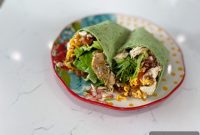 Savory Chicken Club Wraps