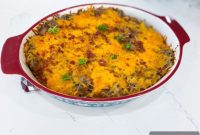 Hearty Turkey Bacon Potato Bake