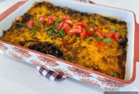 Hearty Black Bean Enchiladas