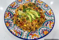 Zesty Southwestern Black Bean Orzo Skillet