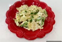 One-Pan Alfredo Chicken Broccoli Lasagna