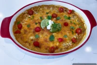 Tangy Salsa Verde Bake