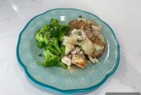 Easy Slow Cooker Parmesan Chicken and Potatoes