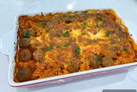 Hearty Meatball and Pasta Bake