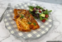 Golden Baked Manicotti