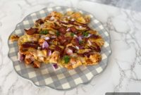 BBQ Chicken Nacho Bake