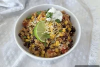 Spicy Fiesta Quinoa Skillet
