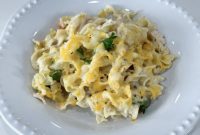 Set It and Forget It Chicken Noodle Casserole