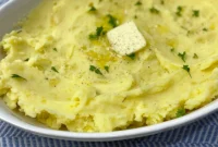 Garlic Herb Infused Mashed Potatoes