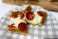 Crispy French Bread Pizzas