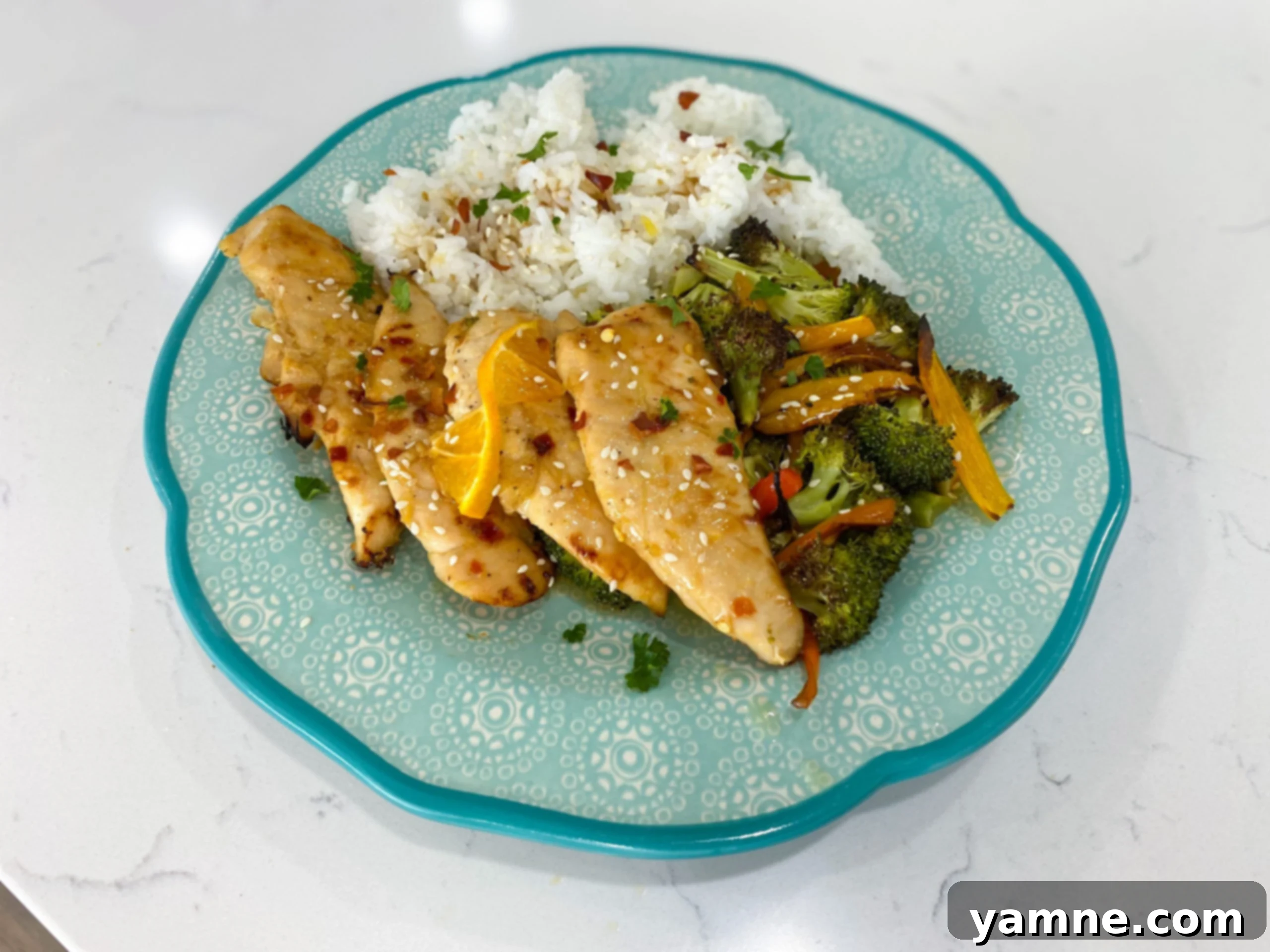 Light and Zesty Orange Chicken 1 featured 13712