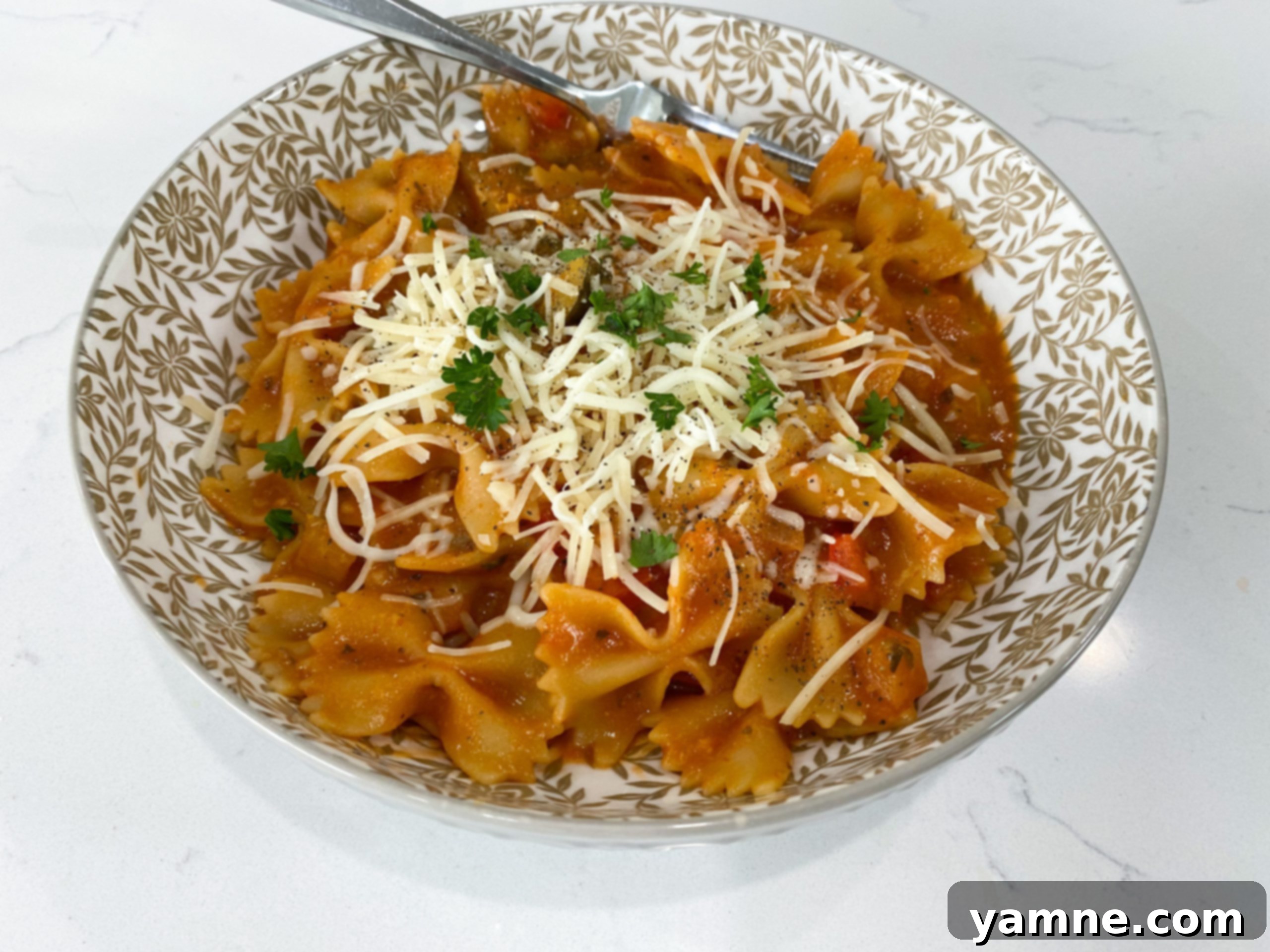 One-Pan Tuscan Vegetable Pasta 1 featured 13960