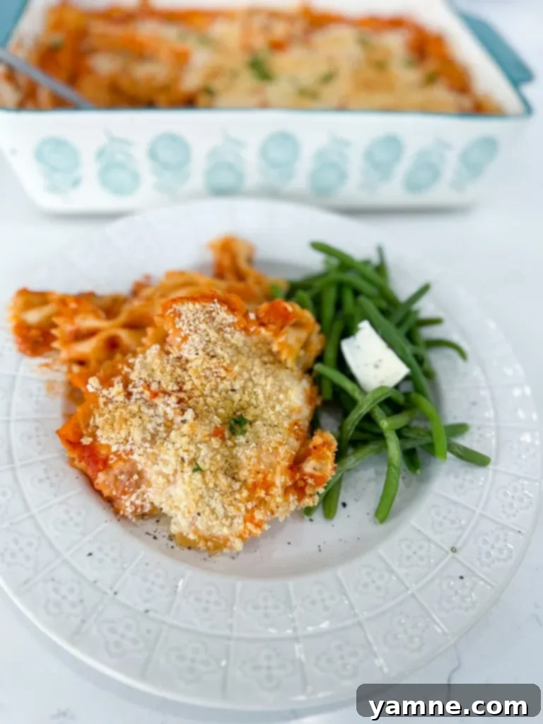 Cheesy Chicken Parm Bake 1 featured 14015