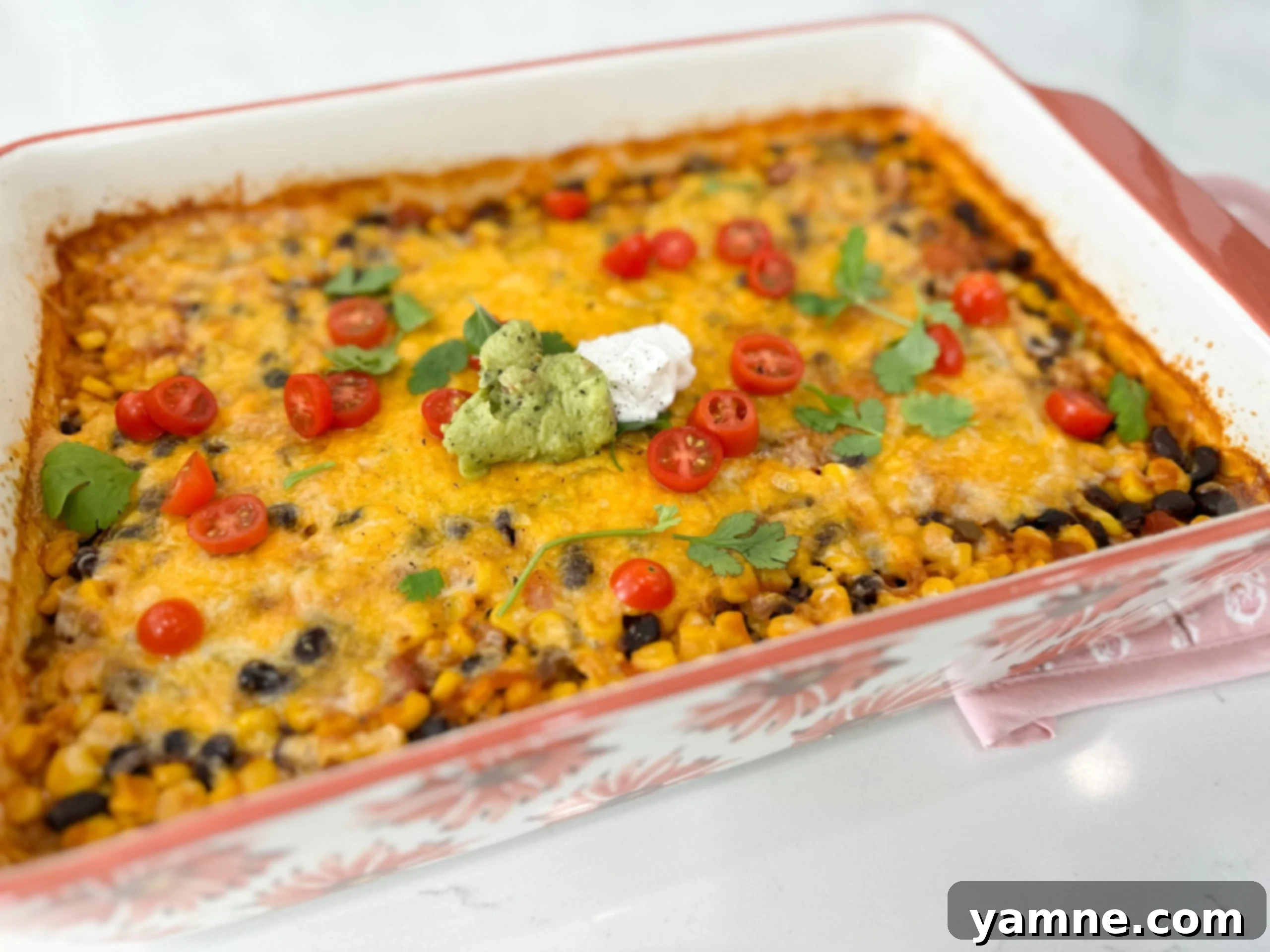 Fiesta Veggie Casserole 1 featured 14030