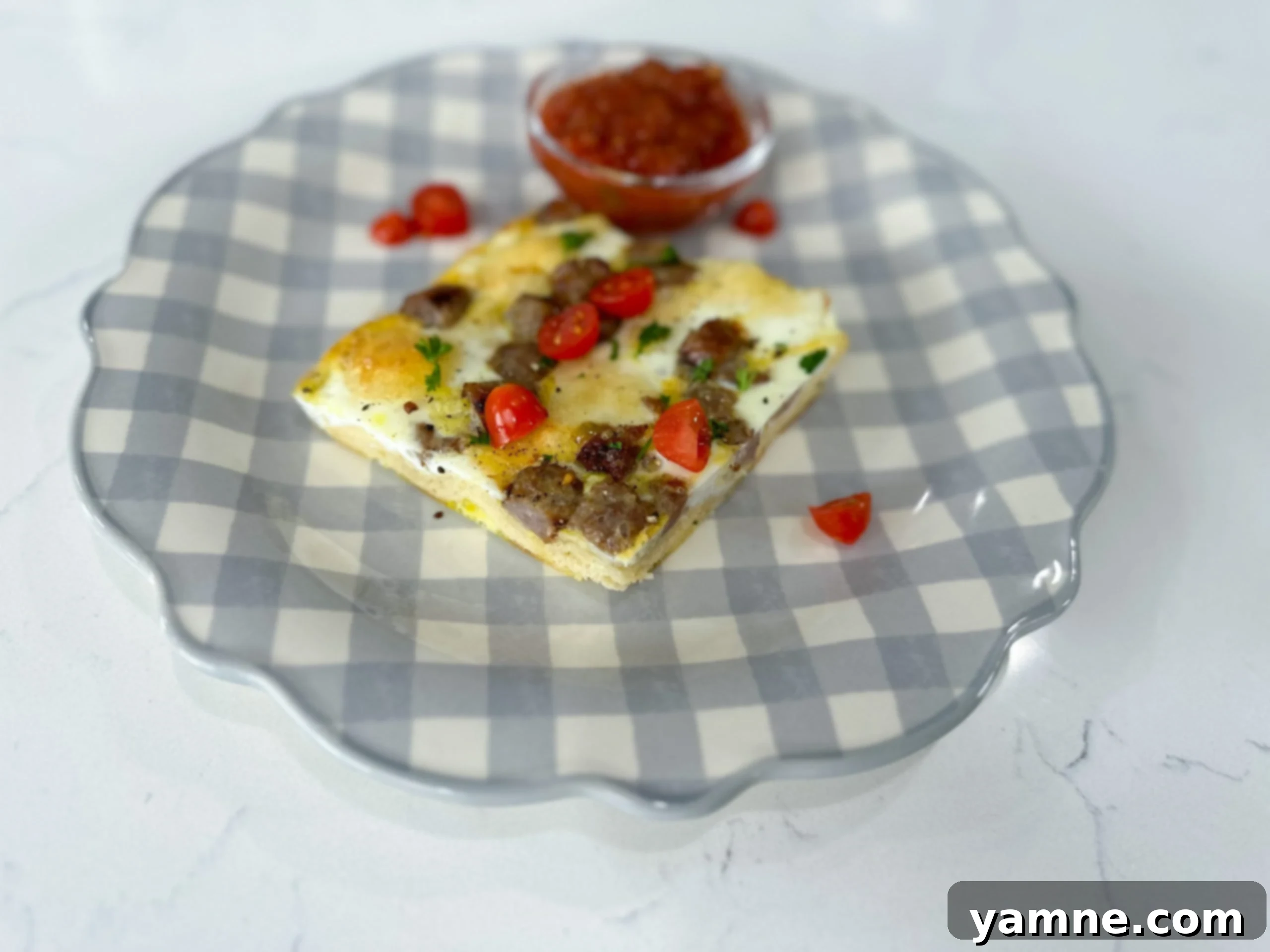 Sausage Crescent Breakfast Bake 1 featured 14088