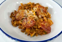 Pizza Mac and Cheese Bake