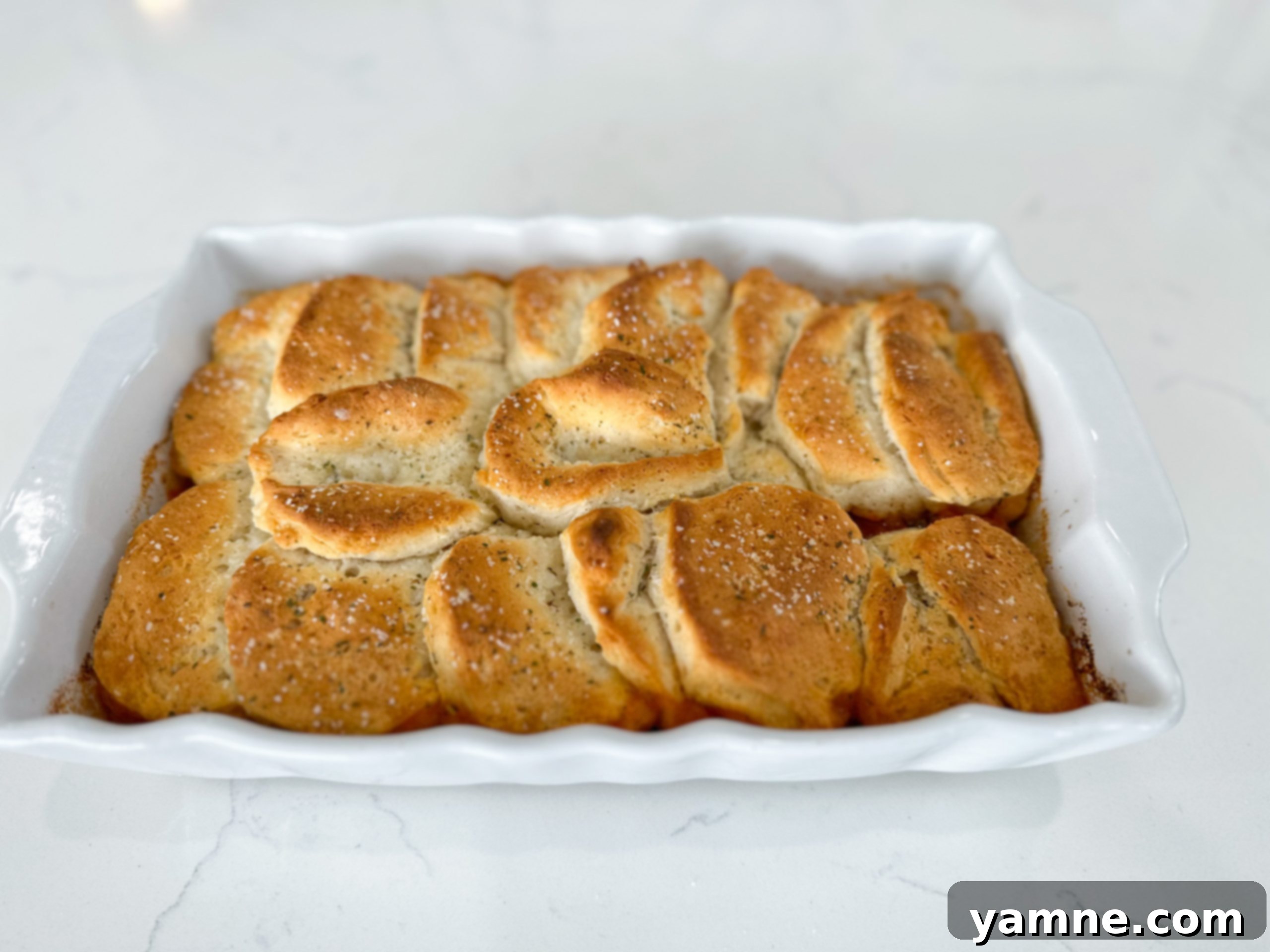 Savory Sausage and Biscuit Bake 1 featured 15092