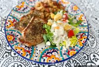 Pork Perfection: Seared Chops with Speedy Baked Beans