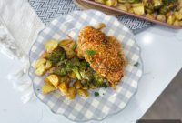Crispy Parmesan Sheet Pan Chicken