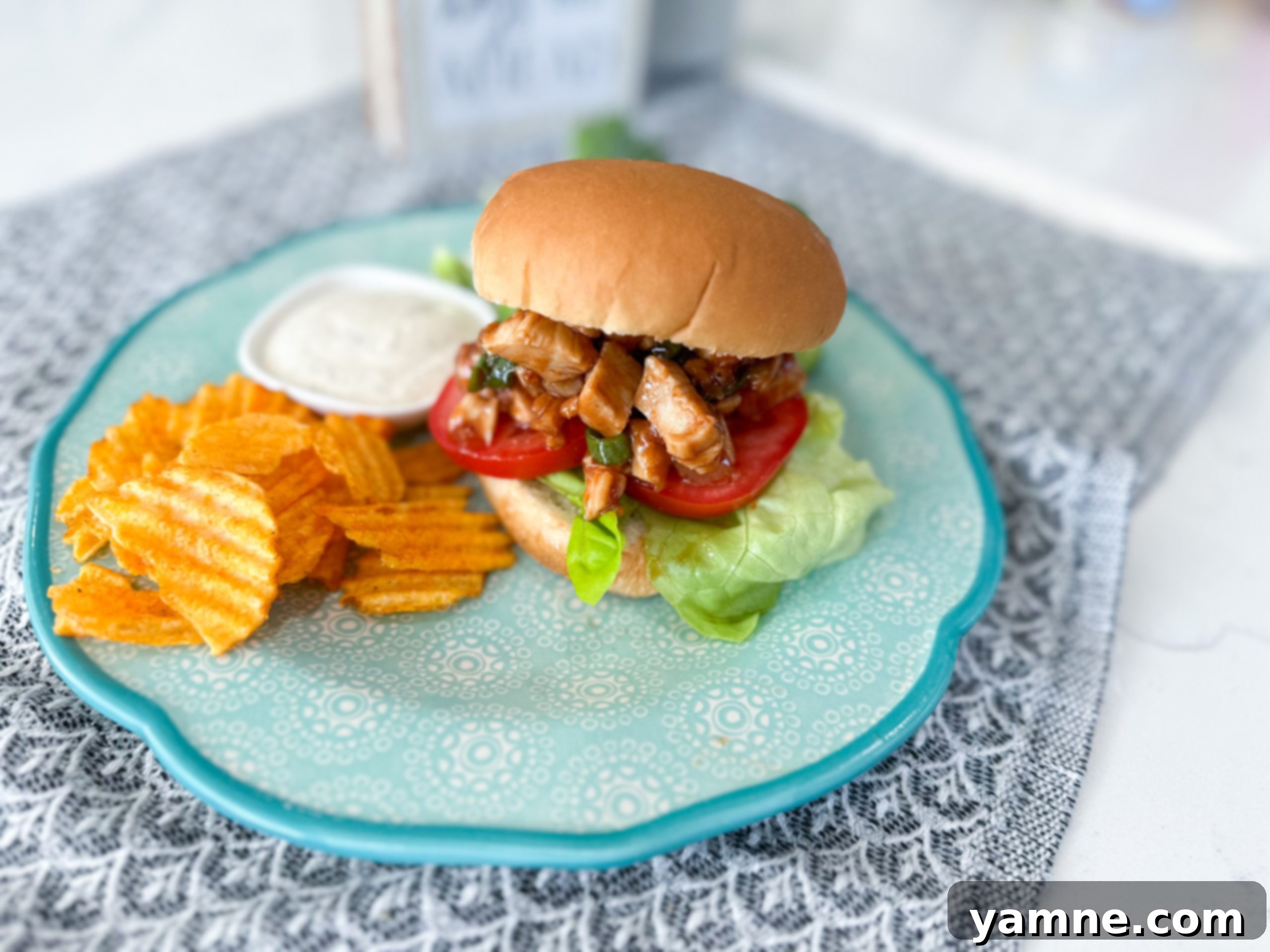 Hawaiian BBQ Chicken Sandwiches 1 featured 16407