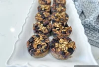 Portable Blueberry Oat Cups
