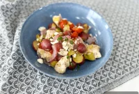 One-Pan Greek Chicken and Vegetables