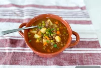 Rich and Hearty Ground Beef Stew