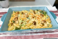 Chicken Broccoli Alfredo Bake