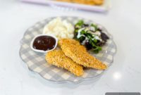 Oven-Baked Crispy Chicken Strips