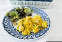 Golden Chicken and Rice Casserole
