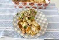 Savory French Onion Potato Gratin