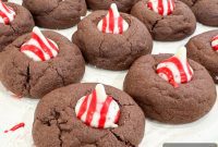 Peppermint Swirl Kisses