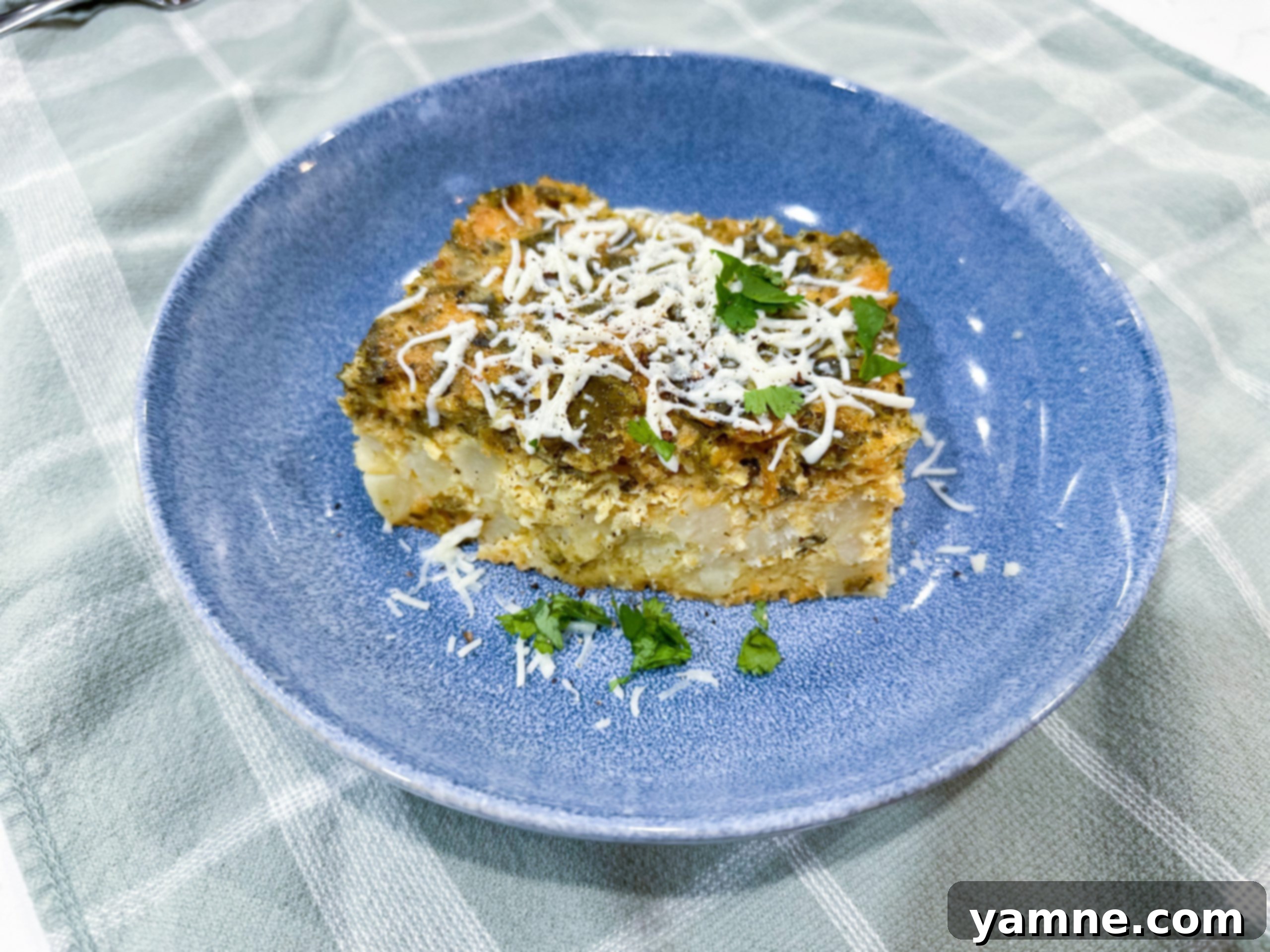 Crockpot Spinach and Egg Comfort Bake 1 featured 17656