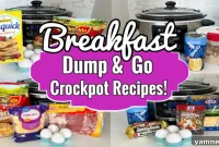 5 Simple Tasty Dump and Go Crockpot Breakfast Recipes