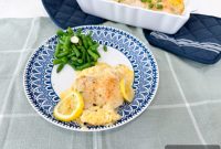 Parmesan Lemon Chicken with Creamy Rice