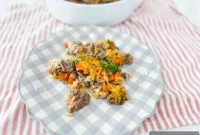 Savory Beef and Rice Bake