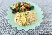Zesty Lemon Chicken Spaghetti