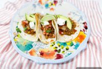 Spiced Lentil & Fresh Salsa Tacos