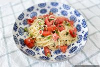 Fresh Tomato Angel Hair Pasta
