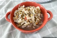 Lentil Pasta Garden Soup