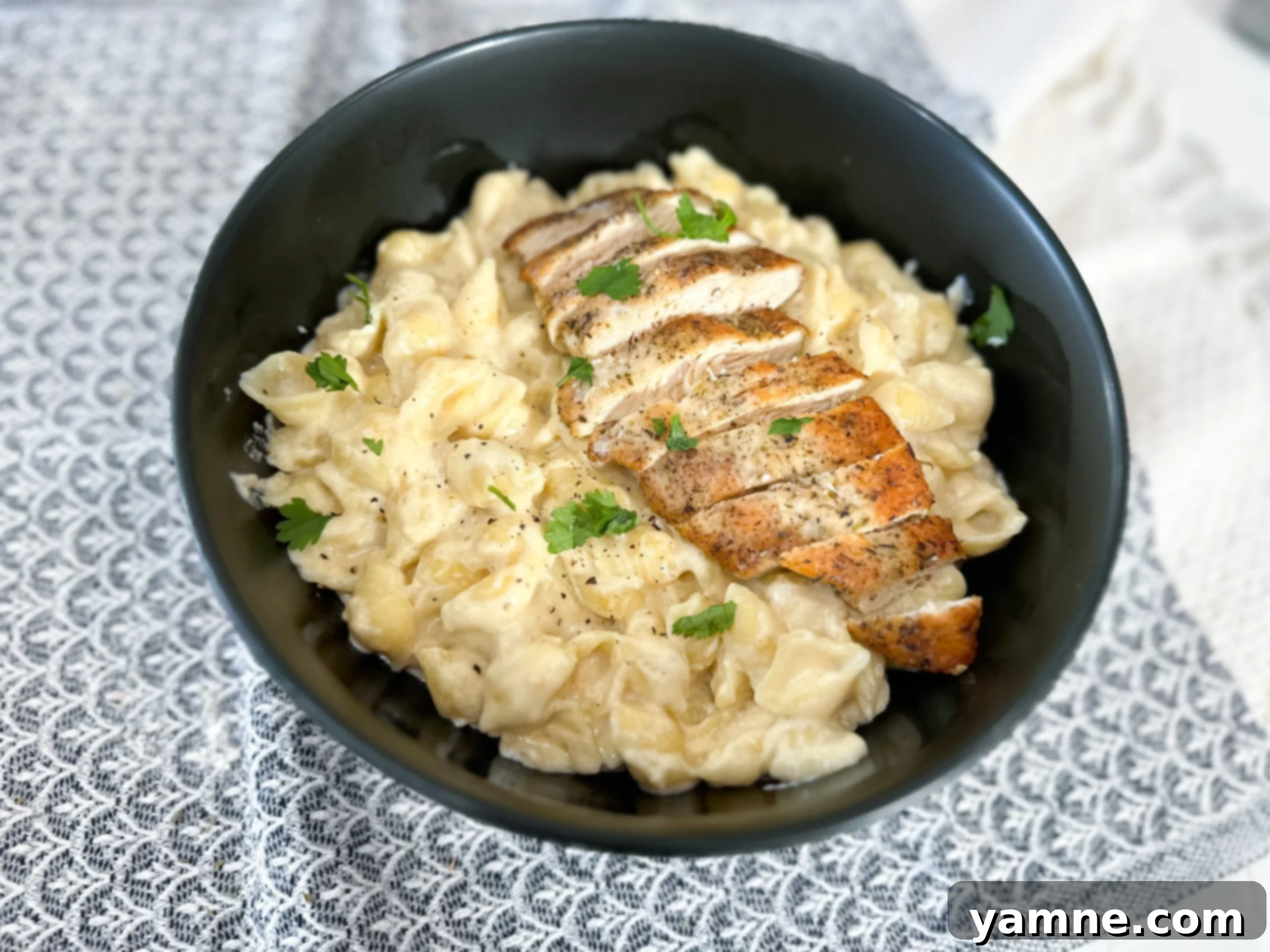 Creamy Garlic Parmesan Chicken Pasta 1 featured 18254