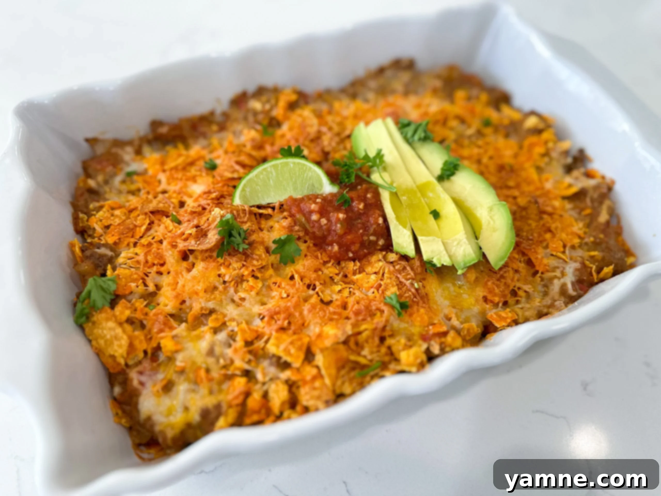 Fiesta Dorito Taco Bake 1 featured 18345